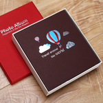 diy相册创意手工大本情侣宝宝纪念册盒装情人节生日