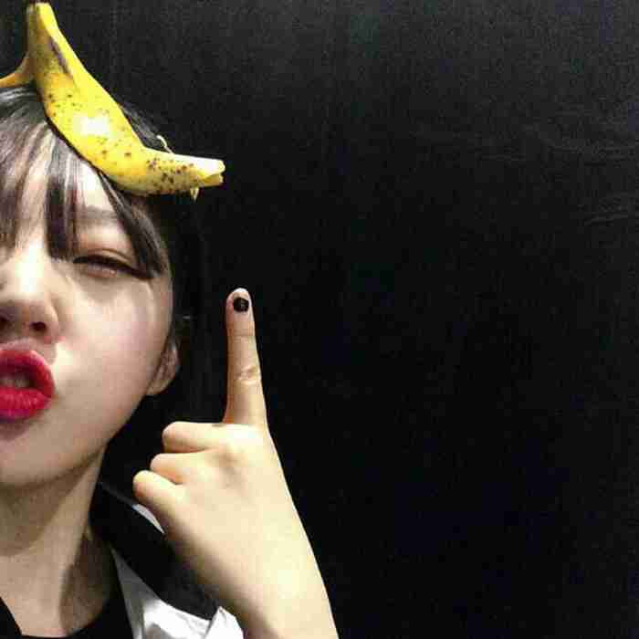 韩系的简单女生可爱头像