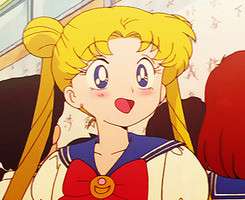 可爱的美少女战士呀!