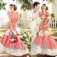 外景婚纱摄影春夏情侣写真