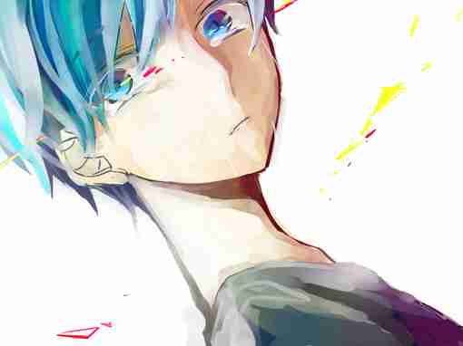 男生伤感动漫图片