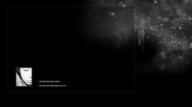 非主流空间男生黑色伤感皮肤