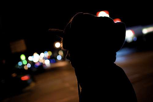 伤感意境女生背影图片