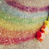 唯美色彩风景静物头像