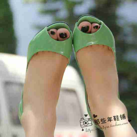 多图清新浅口鞋