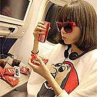 微信头像眼镜妹纸