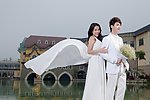 婚纱唯美意境图片情侣图片
