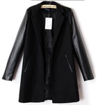 女式皮大衣外套失恋天