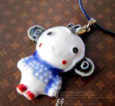 接吻鱼情侣手链