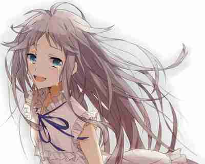 求笑着哭的女生图片要唯美