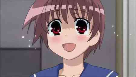 有没有笑着哭的那种动漫女生?