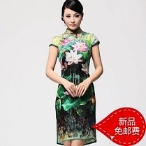 小淑女夏装旗袍