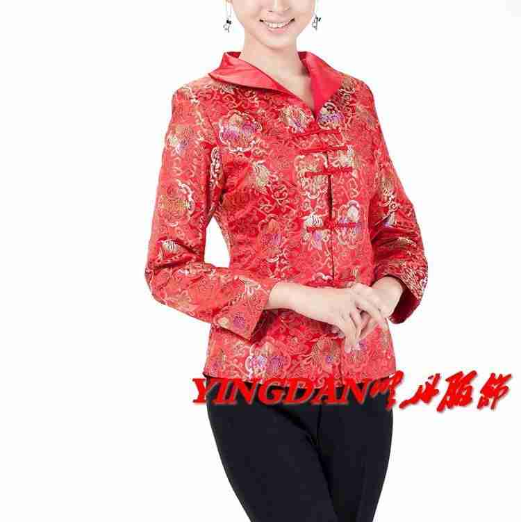 女士经典唐装旗袍