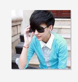 故作冷漠男生伤感