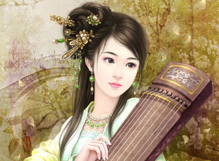 不带字的古代美女头像~