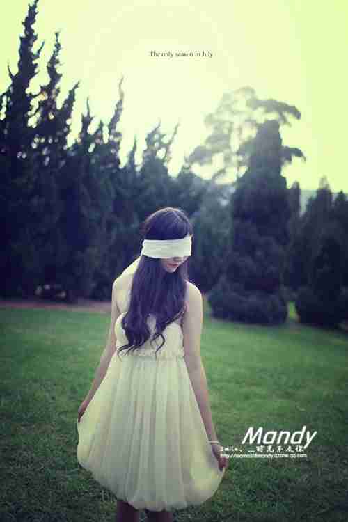 心跳唯美伤感女图