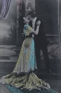 国情侣复古形象