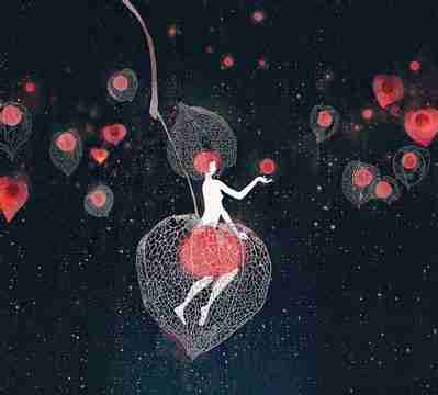 写意天下>唯美伤感插画图片