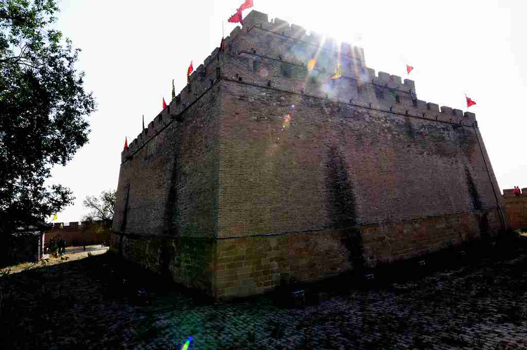 仍然坚挺着沧桑的躯干