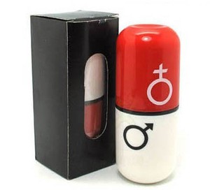 创意药丸情侣杯