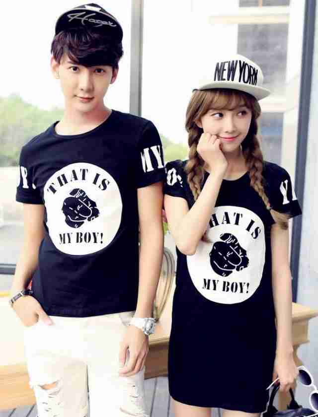 创意字母情侣装