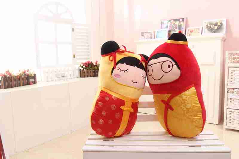 婚庆娃娃结婚礼物创意情侣