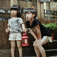 微信头像超萌小孩情侣头像