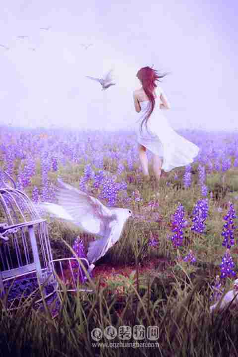 超美霸气女生伤感梦幻皮肤图片