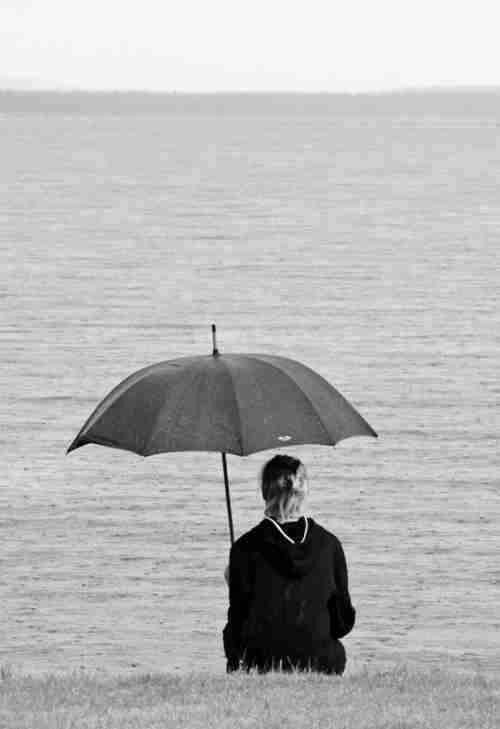 伤感女生微信头像最好是下雨天撑着一把伞的越多奖励