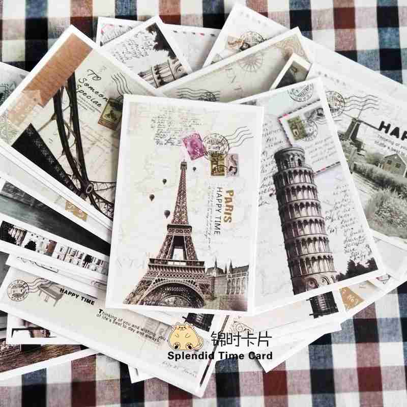 铁盒明信片创意
