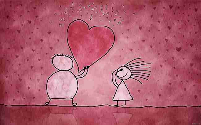 情侣手绘画图片卡通情侣手绘画高清图片下载