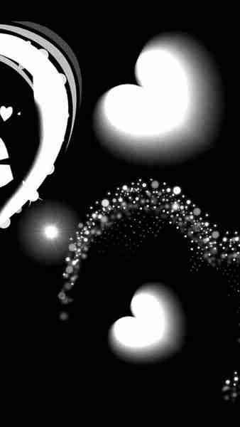 非主流黑白爱情