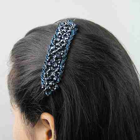 韩国发饰手工huasanli