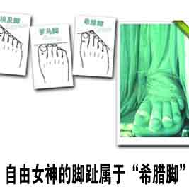 传看脚趾辨美女