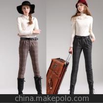 有气质哦哈伦裤英伦