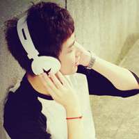 微信头像女生侧面低头