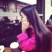 伤感意境侧面清新女生头像