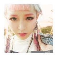 最新女生头像染发