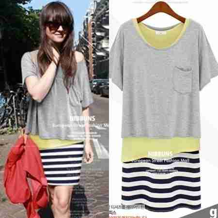 宽松休闲两件套童童美男