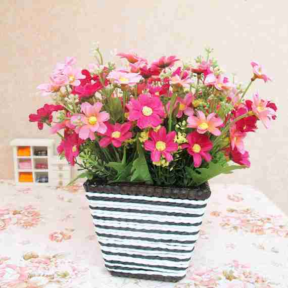 韩式花环头饰挂饰门饰仿真花