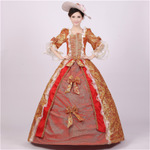 欧式宫廷装女式礼服影楼写真服装舞台演出服朱丽叶剧