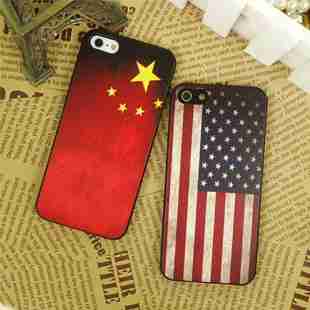 中国i国旗复古phones