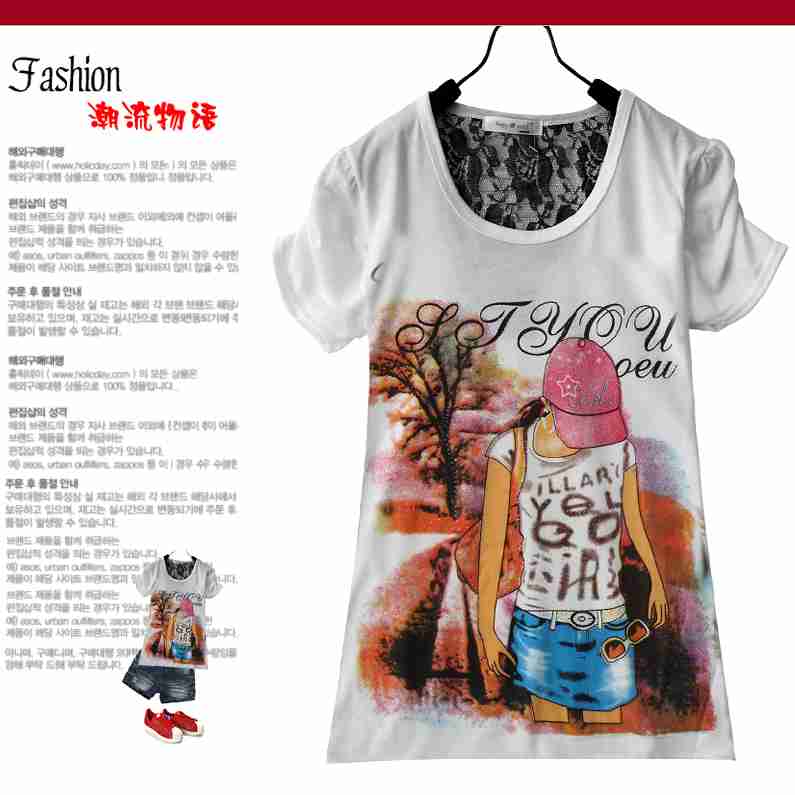 小英雄手绘王子图红色圆领