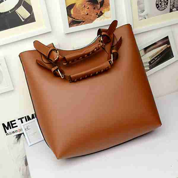 时尚手提包纯色简约单肩斜