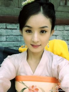白你的女神赵丽颖