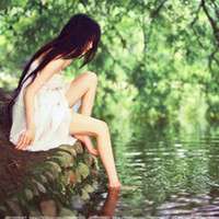 求森女系女生头像