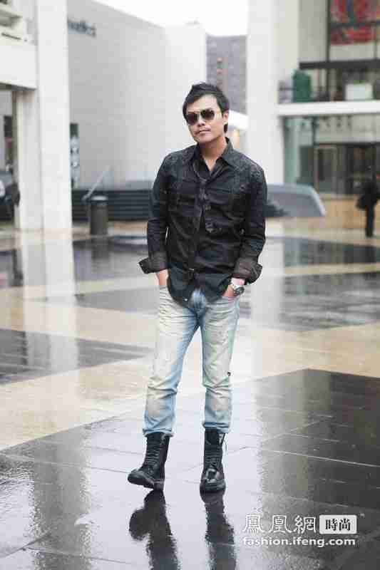 恰好的展现出阳刚的男人味