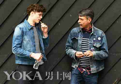 粗狂休闲的男人味