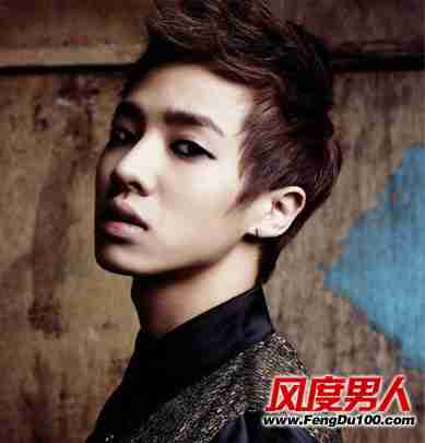 秋天流行男人味短发发型图片