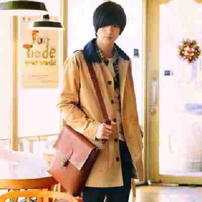 日韩风经典黑白格长